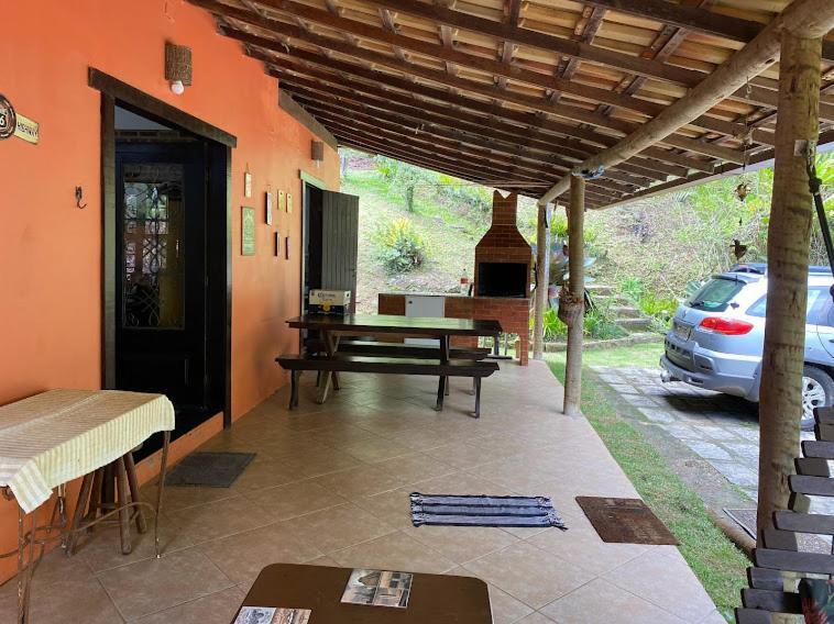 Lumiar Chale Colonial Lareira Deck Para Beira Rio Particular E Reservado Area De Lazer Pertinho Centro Do Bairro المظهر الخارجي الصورة